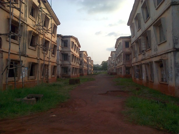 Zik's Flat, UNN. It's called the best hostel in UNN. I call it a LMFAO. Photo by Okoye Charles